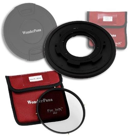 Fotodiox WonderPana 145 Essentials Kit for Tokina 10-17mm f/3.5-4.5 AT-X  107 DX AF Fisheye Lens (APS-C 35mm), Includes WonderPana145 Filter Holder, 