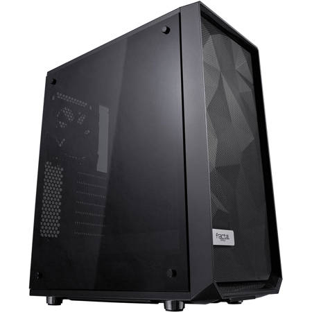 Fractal Design Meshify C Dark Tempered Glass ATX Mid-Tower Computer ...