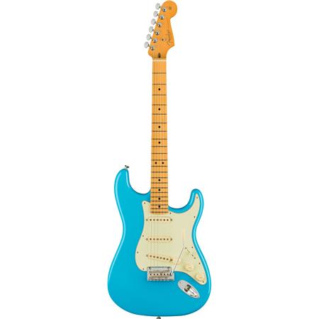 Fender American Professional II Stratocaster Electric Guitar, Maple  Fingerboard, Miami Blue