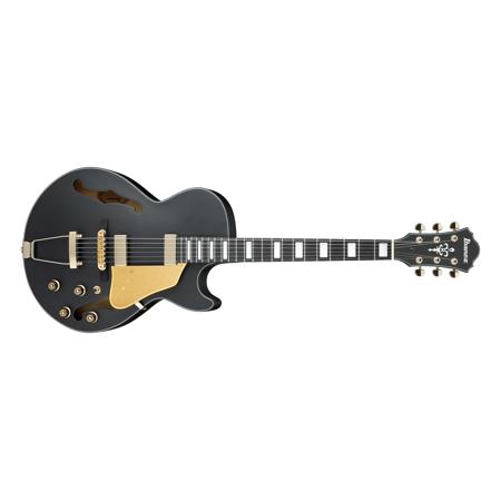 Ibanez Artcore AG85 Hollow Body Electric Guitar,Bound Ebony Fretboard,Black  Flat AG85BKF