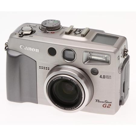 Used Canon PowerShot G2 Black (4m, 3x Zoom) E-