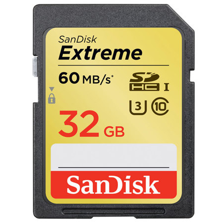 SanDisk 32GB Class 10, Extreme Secure Digital High Capacity (SDHC ...