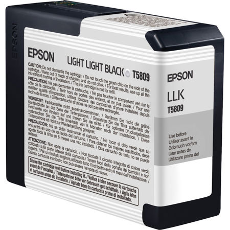 Epson Light Light Black 80 ml UltraChrome K3 Ink Cartridge for Stylus ...