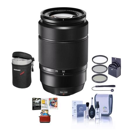 Fujifilm XC 50-230mm f/4.5-6.7 OIS II Lens, Black w/Free Mac