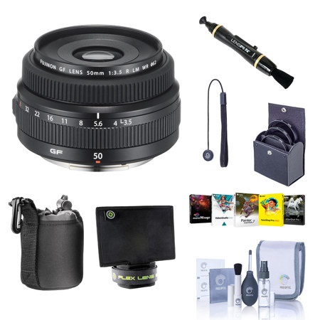 Fujifilm GF 50mm f/3.5 R LM WR Lens with Free PC Software & Accessories Kit