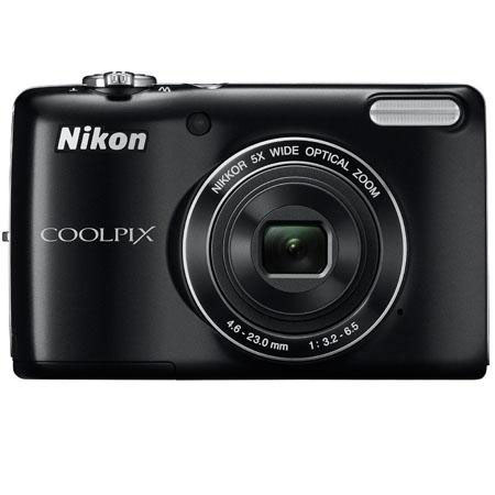 Nikon Coolpix L26 Digital Camera, Black - Refurbished by Nikon U.S.A ...