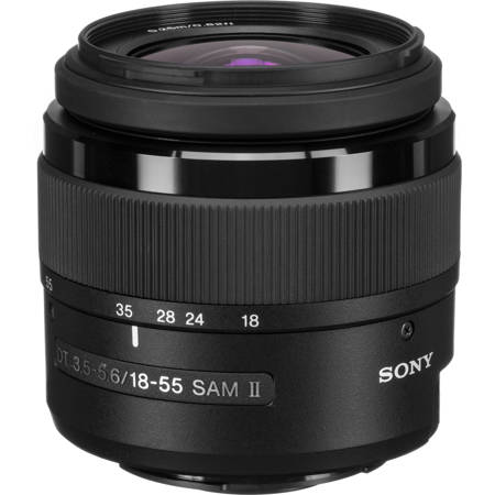 Sony 18-55mm f/3.5-5.6 DT SAM A-Mount Zoom Lens