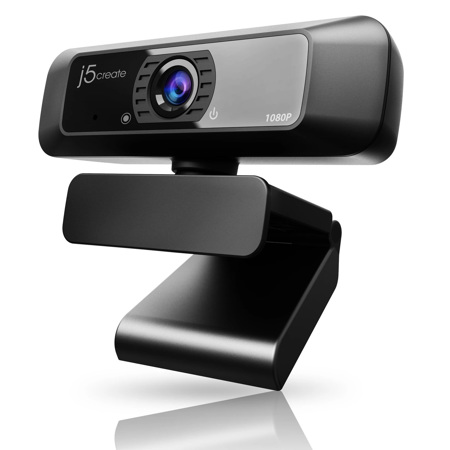 J5 Create JVCU100 USB HD Webcam with 360 Degree Rotation JVCU100