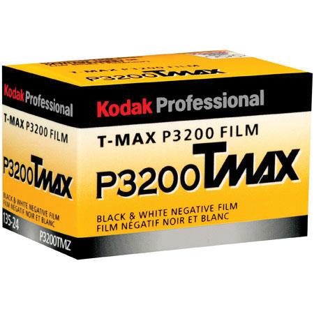 Kodak T-Max P3200, P3200 TMZ, Black & White Negative Film ISO 3200, 35mm  Size, 36 Exposure,