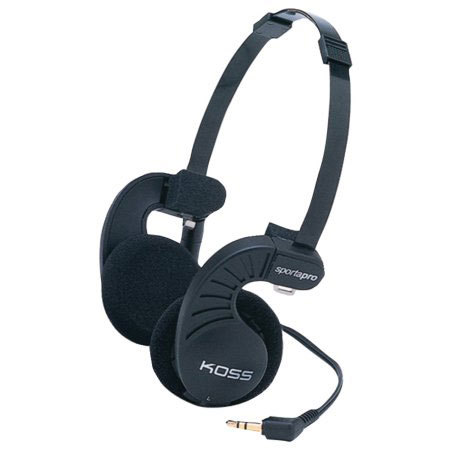 Koss Sporta Pro On Ear Headphones Black