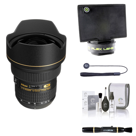 Nikon 14-24mm f/2.8G ED-IF AF-S NIKKOR Lens with Accessories Kit