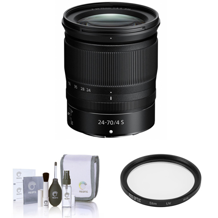 Nikon NIKKOR Z 24-70mm f/4 S Lens with Accessories Kit 20072 AK