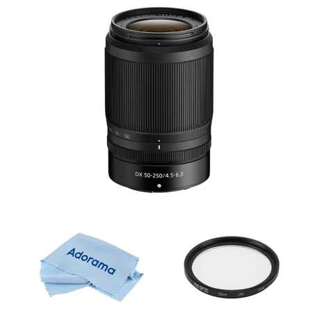 Nikon NIKKOR Z DX 50-250mm f/4.5-6.3 VR Lens with Accessories Kit