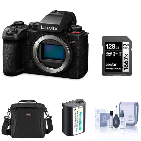  Panasonic Lumix S5 II Mirrorless Camera (DC-S5M2BODY