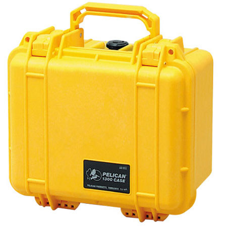 Pelican 1300 Protector Case with Foam, Yellow 1300-000-240 - Adorama