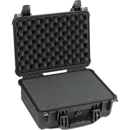 Pelican 1450 Watertight Hard Case with Foam Insert - Black 1450-000-110