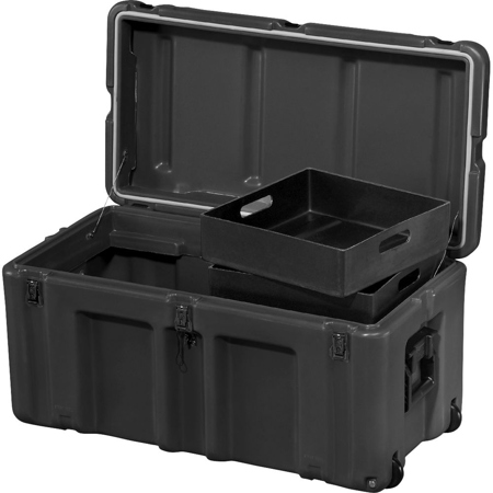 Pelican 472-FTLK-LG Footlocker for Movable Storage, Black 472-FTLK-LG-032