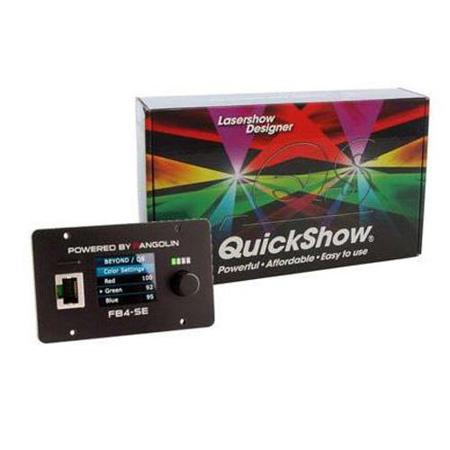 ProX Pangolin QuickShow Software with FlashBack 4 DMX Interface Box