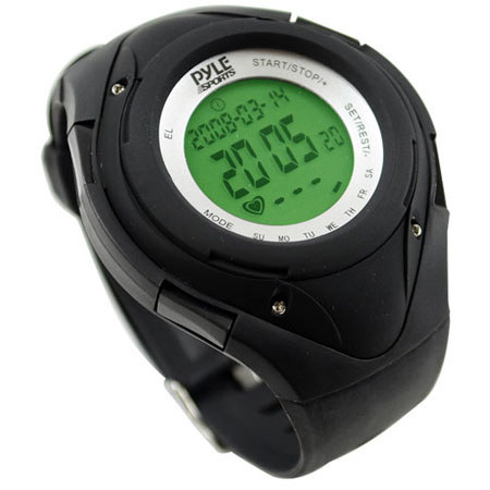 Pyle PHRM38 Heart Rate Monitor Watch Black PHRM38BK Adorama