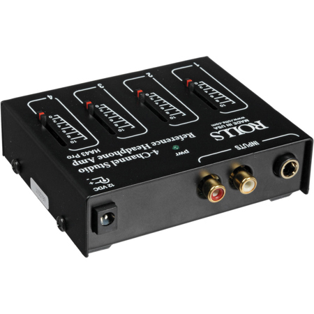 Rolls HA43 4 Output Stereo Headphone Amplifier HA43 PRO Adorama