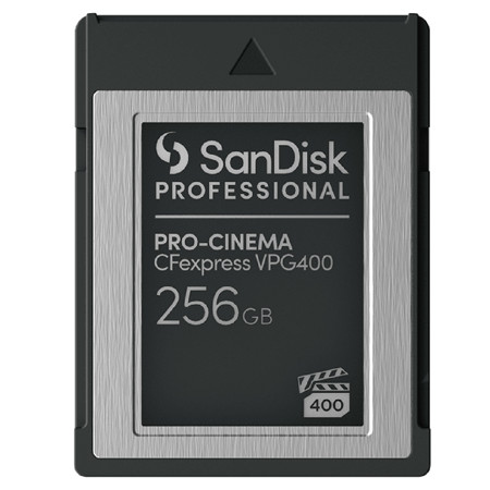 SanDisk Professional PRO-CINEMA 256GB CFexpress VPG400 Type-B Memory ...