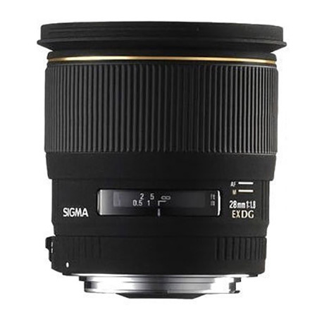 Sigma 28mm f/1.8 EX DG Macro Lens for Pentax DSLRs - Refurbished 440109-R