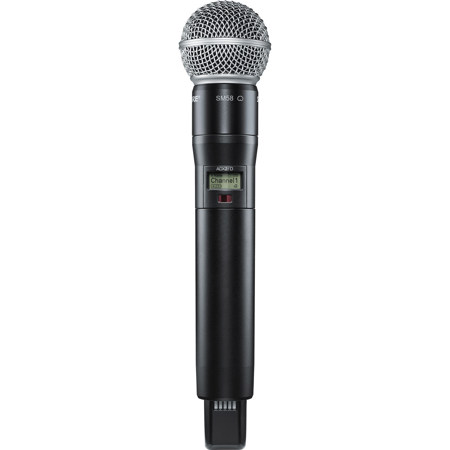 Shure ADX2FD ShowLink-Enabled Frequency Diversity Wireless Handheld ...