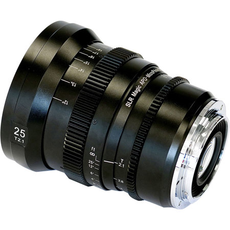 SLR Magic APO MicroPrime 25mm T2.1 Cine Lens for Canon EF