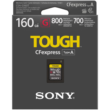 Sony TOUGH 160GB CFexpress Type A Memory Card CEAG160T - Adorama