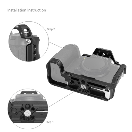 For FUJIFILM XS20 X-S20 Camera Horizontal Vertical Shooting Quick Mounting  Plate