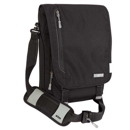 STM Linear Medium Laptop Shoulder Bag, Black STM-112-026P-01