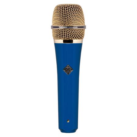 Telefunken M80 Handheld Supercardioid Dynamic Vocal Microphone, Blue ...