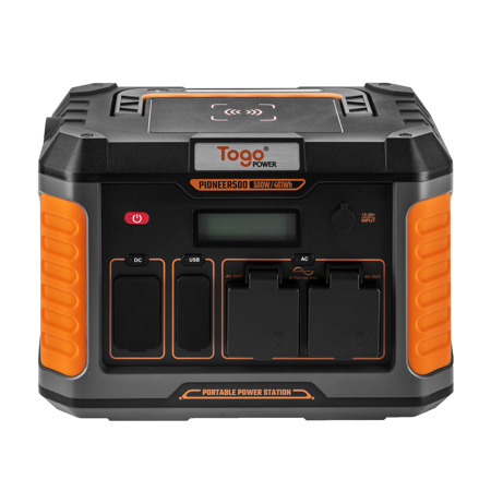 Togo 500W Portable Power Station Camping Solar Generator Backup 461Wh