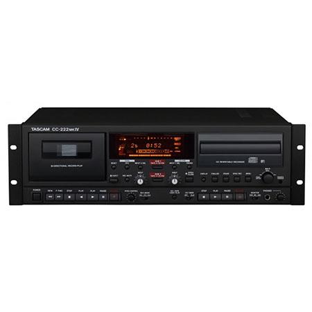 Tascam CC-222MK4 Professional CD/Cassette Combo Recorder CC-222MKIV