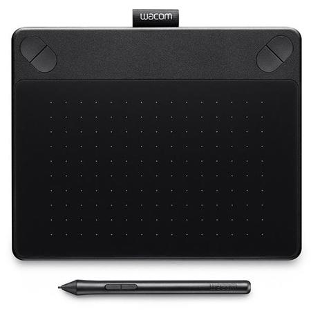 Wacom Intuos Comic Creative Pen & Touch Tablet Small (Black) CTH490CK –