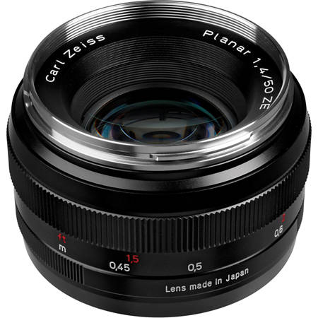 Zeiss 50mm f/1.4 Planar T* ZE Lens for Canon EF 1677817 - Adorama