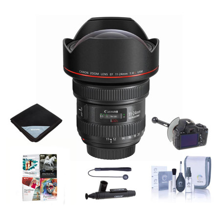 Canon Ef 11 24mm F 4l Usm Lens With Free Basic Accessory Bundle Pc 95b002 A