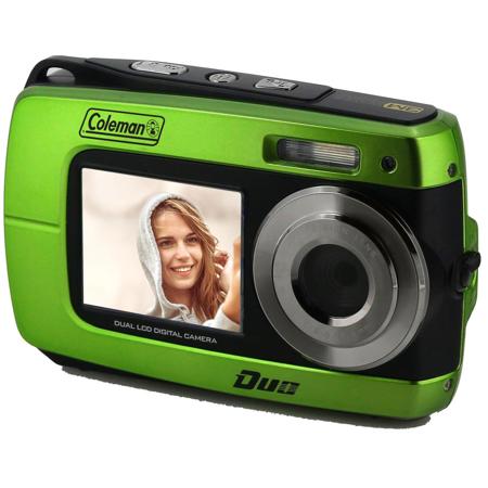 coleman duo waterproof dual screen camera