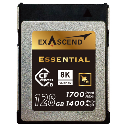 Exascend Essential 128GB CFexpress Type B Memory Card EXA-EXPC3E128GB