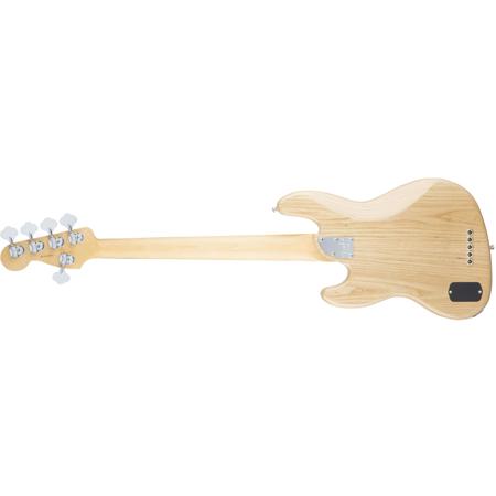 Fender American Elite 5 String Jazz Bass V Guitar Maple Fingerboard Natural