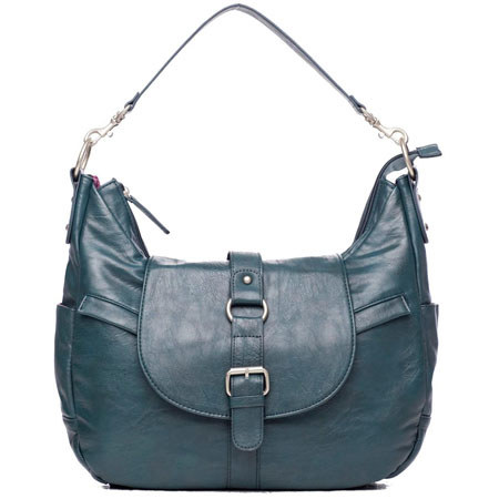 Kelly Moore B-Hobo-I Shoulder Style Small Camera Bag - Muted Teal - W/o ...