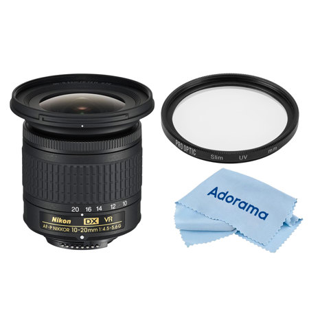 Nikon 10-20mm f/4.5-5.6G IF AF-P DX NIKKOR VR Lens with