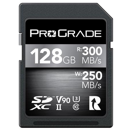 Prograde Digital 128gb Sdxc Uhs Ii U3 Class 10 V90 Cobalt Memory Card Pgsd128gbckna