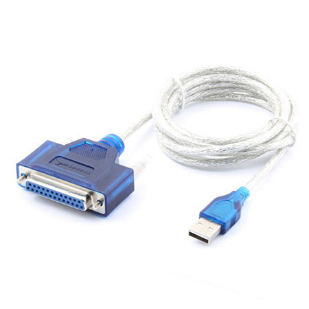 Sabrent 6 Usb 20 To Db25 Female Parallel Printer Converter Cable