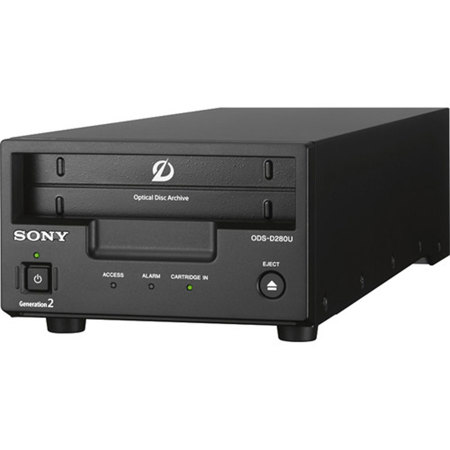 Sony Odsd280u Optical Disc Archive Stand Alone Gen 2 Usb 30 Drive 2 Gbps Read And 1 Gbps Write Speed - 