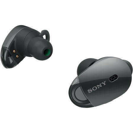 Sony Wf 1000x Truly Noise Canceling Wireless In Ear Headphones With Mic Black Wf1000x Bm1