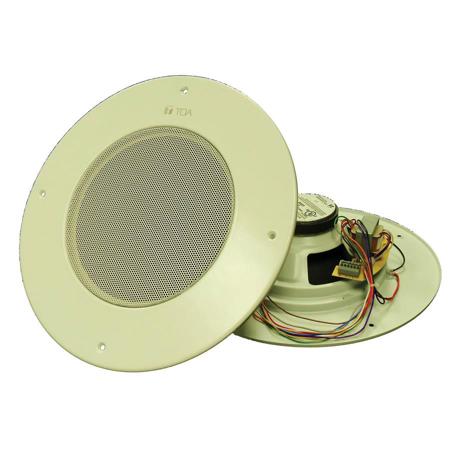 Toa Electronics Pc 580ru 8 In Ceiling Speaker 50 To 16 5khz Single