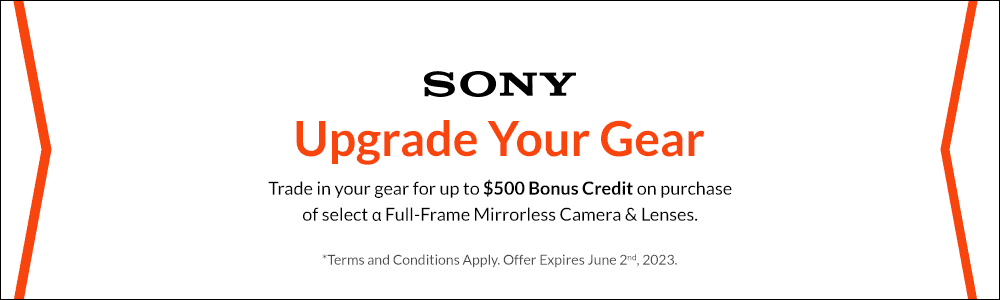 adorama sony trade in