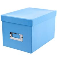 SKY-BLUE Archival STORAGE Photo Box by Pioneer - 4x6