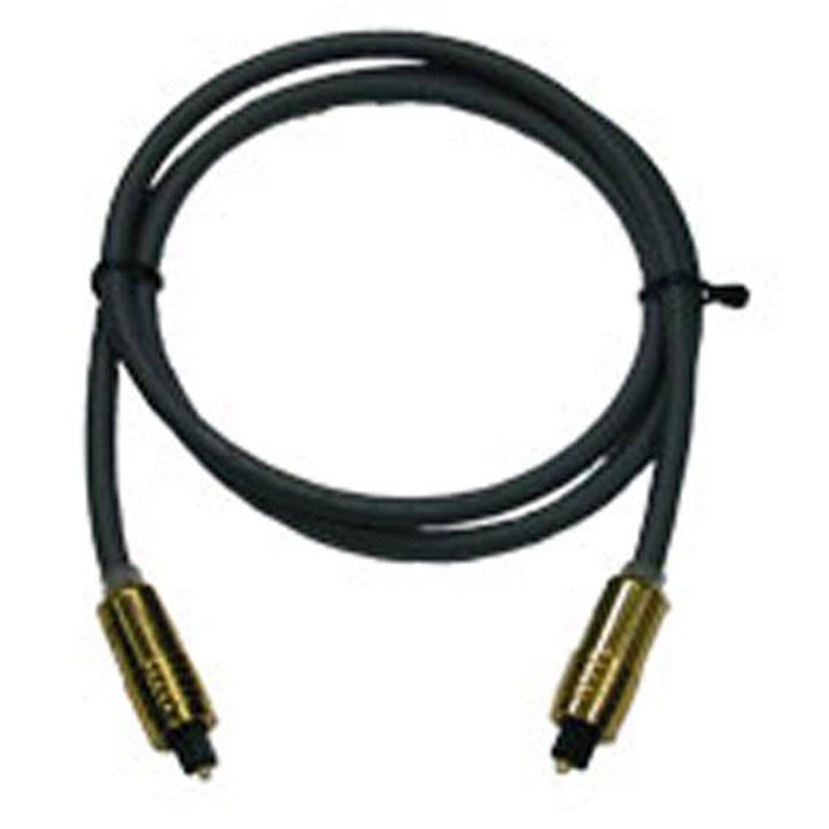 

Audio 2000s ADC2503 3.3'x6mm 1 Toslink Plug - 1 Toslink Plug Optical-Fiber Cable